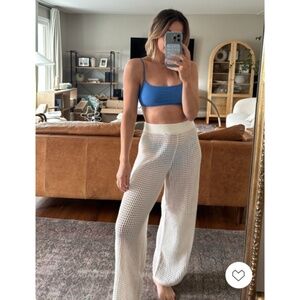 Abercrombie & Fitch Cream Swim Coverup